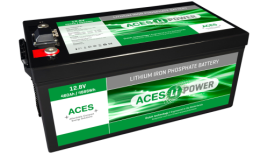 Batterij 12V 460Ah ACES HFA LiFePO4 met bluetooth, heater en CAN -