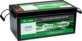 Batterij 48V 100Ah ACES HFA LiFePO4 met bluetooth en CAN - 