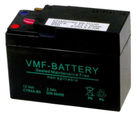 VMF Powersport accu | CTR4A | 12V 2.3Ah - 