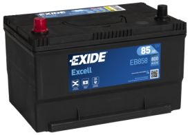 Exide Excell 12V accu | EB858 | 12V 85Ah