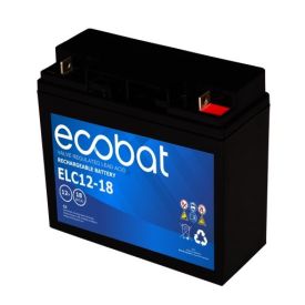 Ecobat AGM VRLA Light Cycle accu | ELC12-18 | 12V 18Ah - 