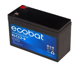 Ecobat AGM VRLA Light Cycle accu | ELC12-09 | 12V 9Ah - 