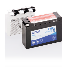 Exide AGM 12V accu | ET4B-BS | 12V 2Ah - 