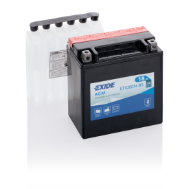 Exide AGM 12V accu | ETX20CH-BS | 12V 18Ah - 