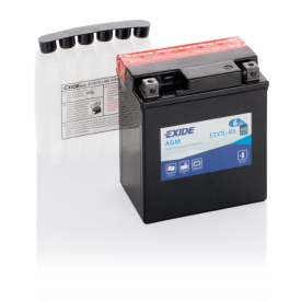 Exide AGM 12V accu | ETX7L-BS | 12V 6Ah - 