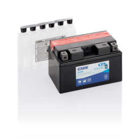 Exide AGM 12V accu | ETZ10-BS | 12V 9Ah - 