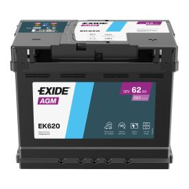 Exide AGM accu EK620 12V 62Ah