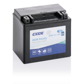Exide AGM Ready 12V accu | AGM12-12M | 12V 12Ah - 