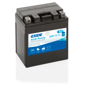 Exide AGM Ready 12V accu | AGM12-14 | 12V 12Ah - 