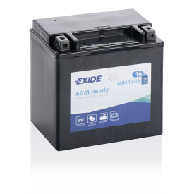 Exide AGM Ready 12V accu | AGM12-16 | 12V 16Ah - 