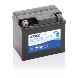 Exide AGM Ready 12V accu | AGM12-5 | 12V 4Ah - 