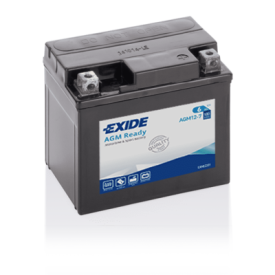 Exide AGM Ready 12V accu | AGM12-7 | 12V 6Ah - 