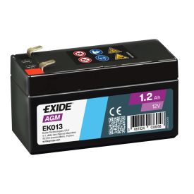 Exide Auxiliary accu | EK013 | 12V 1,2Ah -