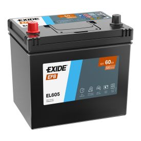 Exide EFB accu | EL605 | 12V 60Ah - 