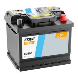 Exide Excell accu EB500 12V 50Ah