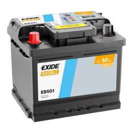 Exide Excell accu EB501 12V 50Ah