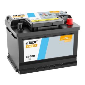 Exide Excell accu EB602 12V 60Ah