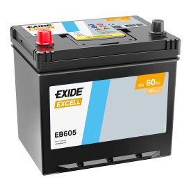 Exide Excell accu EB605 12V 60Ah