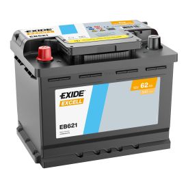 Exide Excell accu EB621 12V 62Ah