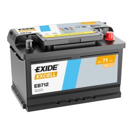 Exide Excell accu EB712 12V 71Ah