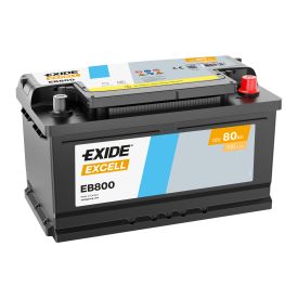 Exide Excell accu EB800 12V 80Ah