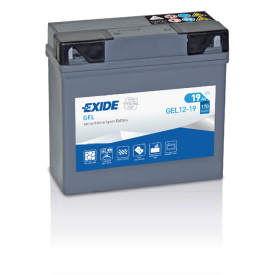 Exide GEL 12V accu | GEL12-19 | 12V 19Ah
