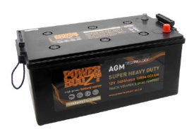 Powerboozt Super Heavy Duty AGM accu | PB.740.901 | 12V 240Ah