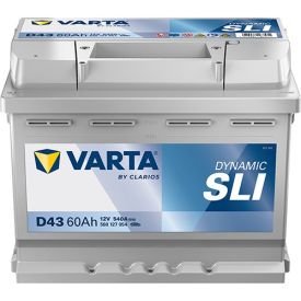 VARTA D43 Blue Dynamic 12V 60Ah 540A accu 560 127 054