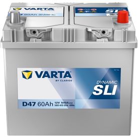 VARTA D47 Blue Dynamic 12V 60Ah 540A accu 560 410 054