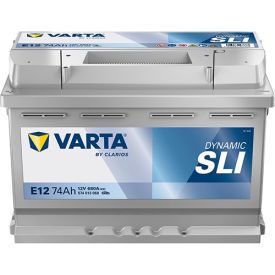 VARTA E12 Blue Dynamic 12V 74Ah 680A accu 574 013 068