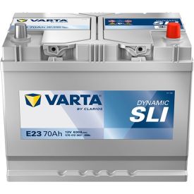 VARTA E23 Blue Dynamic 12V 70Ah 630A accu 570 412 063