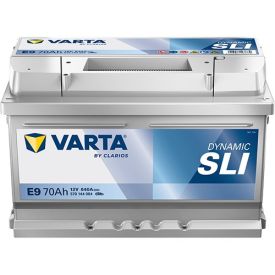 VARTA E9 Black Dynamic 12V 70Ah 640A accu 570 144 064