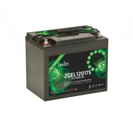 Zenith GEL Deep Cycle accu | ZGEL120175 | 12V 75Ah - 