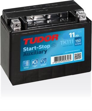Tudor Start-Stop Auxiliary AGM accu | TK111 | 12V 11Ah