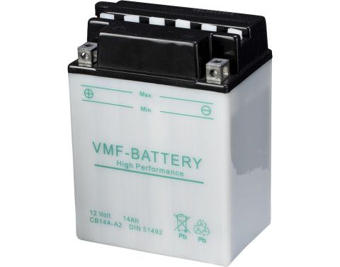 VMF Powersport accu | YB14A-A2 | 12V 14Ah - 