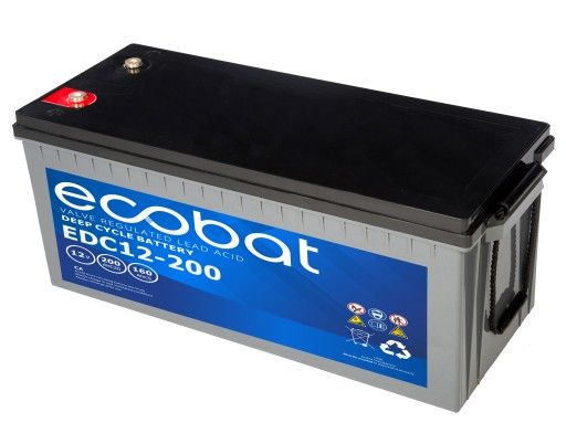 Ecobat AGM Deep Cycle accu | EDC12-200 | 12V 200Ah - 