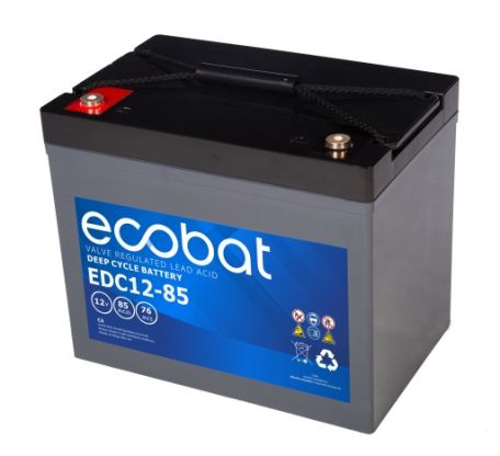 Ecobat AGM Deep Cycle accu | EDC12-85 | 12V 85Ah - 