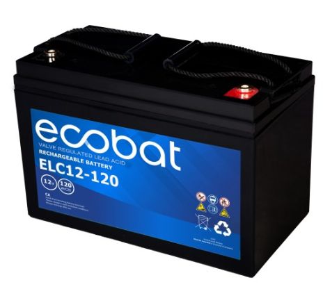 Ecobat AGM VRLA Light Cycle accu | ELC12-120 | 12V 120Ah - 