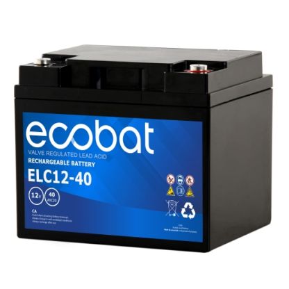 Ecobat AGM VRLA Light Cycle | ELC12-40 | 12V 40Ah