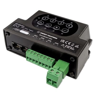 Energy Solutions SmartSwitch DC4 - 4-kanaals DC Switch -