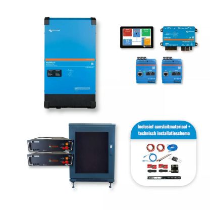 1 fase thuisbatterij 4KW 9,6kWh - 