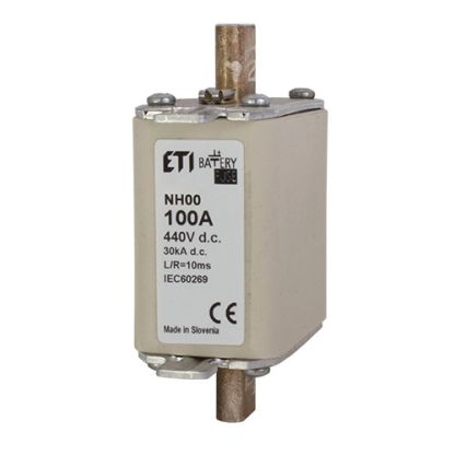 ETI zekering NH00 gBat 50A/550Vdc