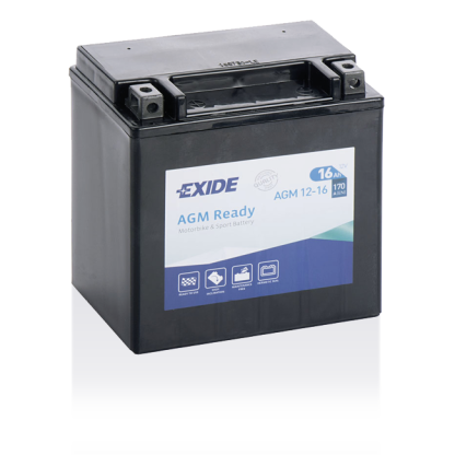 Exide AGM Ready 12V accu | AGM12-16 | 12V 16Ah - 