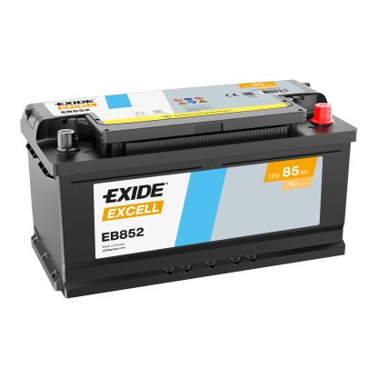 Exide Excell accu EB852 12V 85Ah