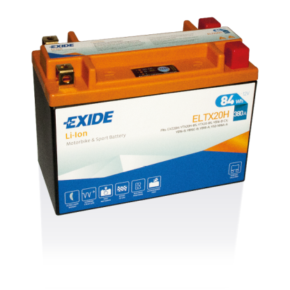 Exide Li-Ion accu | ELTX20H | 12V 7Ah - 