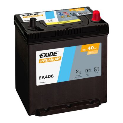 Exide Premium accu | EA406 | 12V 40Ah - 