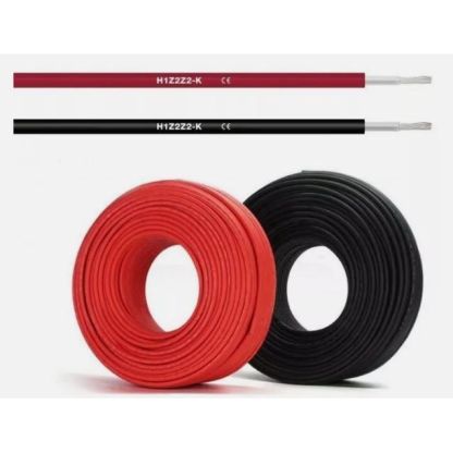 Solar kabel rood 4mm² rol van 100 meter