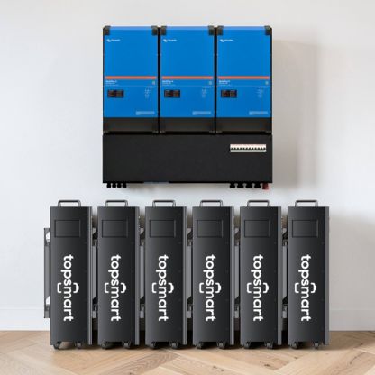 TopSmart ESS 3-fase 15kW 96kWh GX slimme thuisbatterij - 