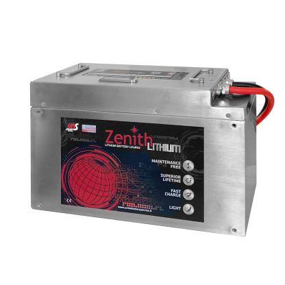 Zenith Lithium LiFePO4 accu | ZLI036065.INOX | 38.4V 100Ah - 