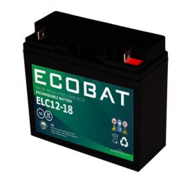 Ecobat AGM VRLA 6 accu ELC12-18 12V 18Ah